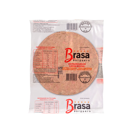 Hambúrguer tradicional brasa 90g