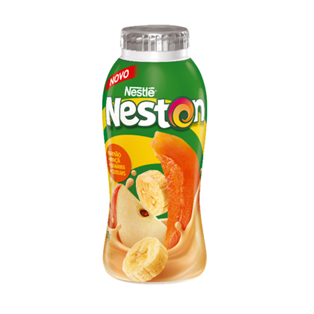 BEBIDA LÁCTEA NESTLE 170G NESTON MAÇÃ, BANANA E MAMÃO
