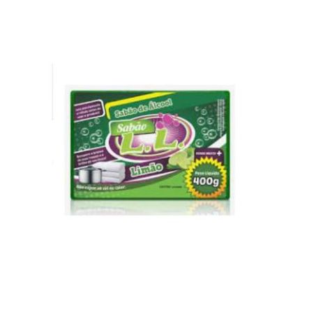 Sabão Barra L.L Alcóol Limão 400g