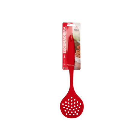 Escumadeira Nix House Silicone Vermelha 28.5C