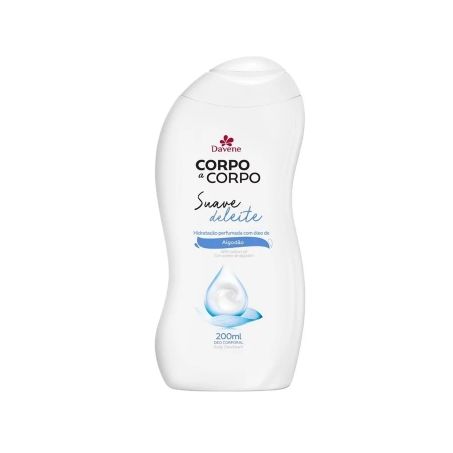 HIDRATANTE DAVENE CORPO A CORPO SUAVE LEITE 200ML