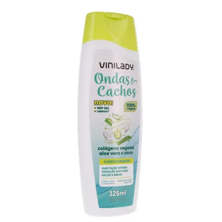 Condicionador vini lady ondas cach 325ml 360-34