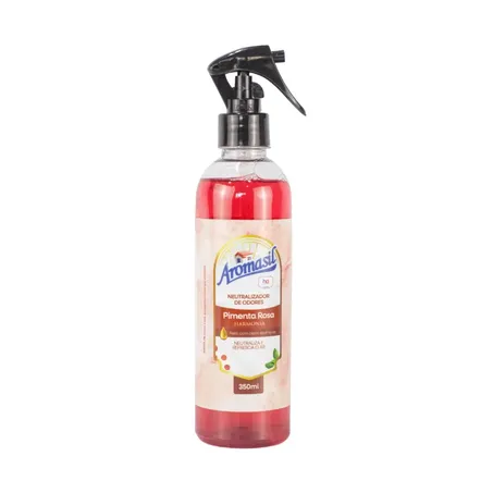 NEUTRALIZADOR ODORES AROMASIL GATILHO 350ML PIMENTA ROSA