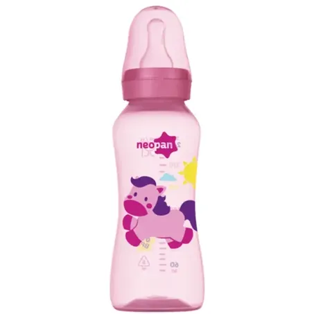 Mamadeira Neopan 250ml Criativa Conv Rosa 2252
