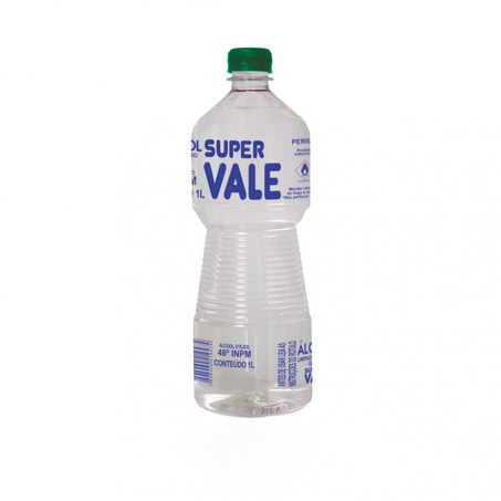 Álcool 46 inpm Super Vale Frasco 1 Litro