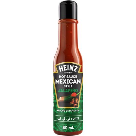 Molho Pimenta Heinz Mexican Jalapeno Pet 80ml 
 
