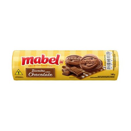 Biscoito Recheado Mabel Chocolate 140G