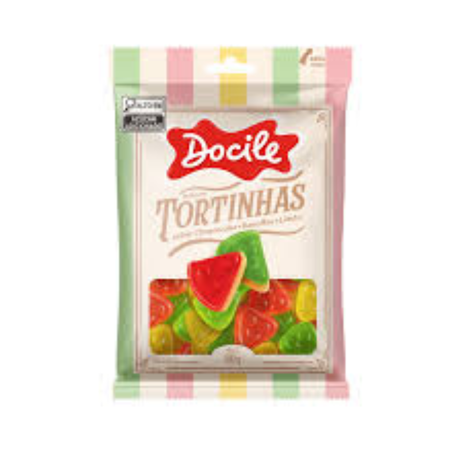 Bala fatias de tortinhas docile 80g cheesecake+banoffe+limao