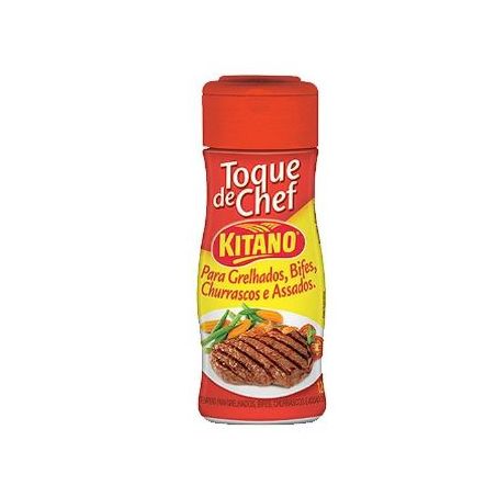 Tempero kitano 120g toque de chef grelhados