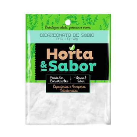 Bicarbonato sódio horta & sabor 50g
