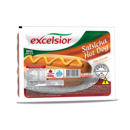 Salsicha hot dog excelsior
