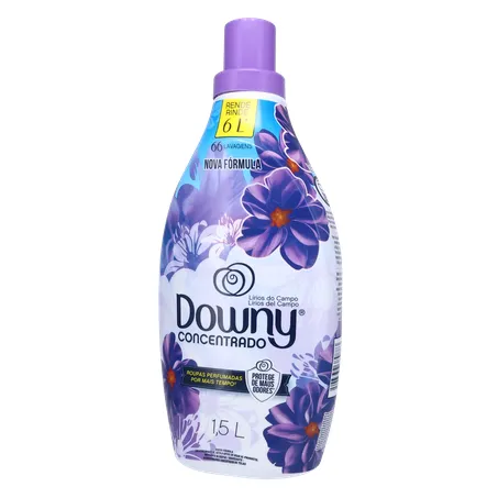 Amaciante de Roupas Concentrado Downy Lírios do Campo Frasco 1.5L 360-2