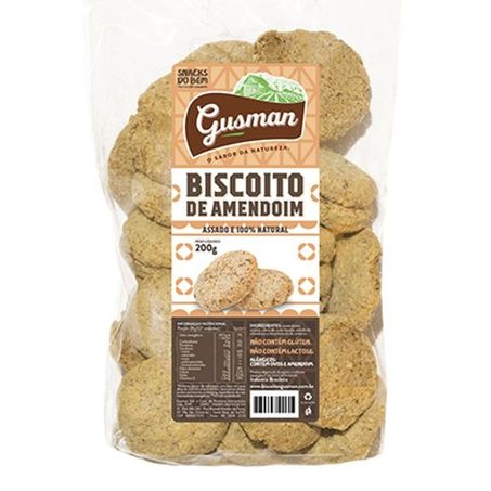 Bisc gusman 200g amendoim zero lactose