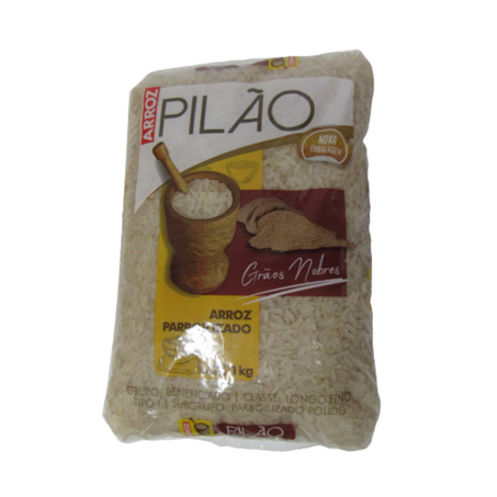 ARROZ PARBOILIZADO LONGO FINO PILAO 1KG