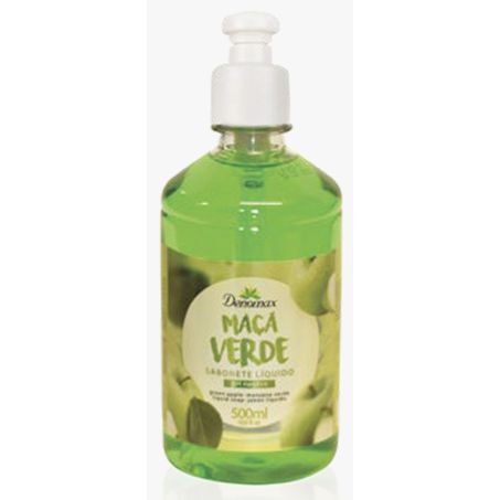 Sabonete líquido denomax 500ml maçã verde