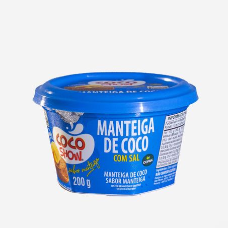 MANTEIGA DE COCO TRADICIONAL 200G COCO SHOW