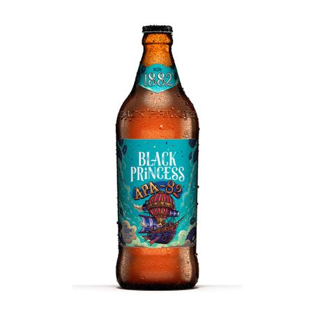 Cerveja Black Princess 600ml Descart. Apa 82