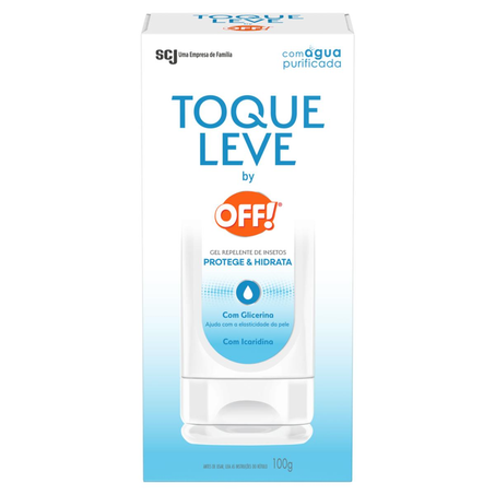 Repelente em Gel Off! 100ml - Toque Leve