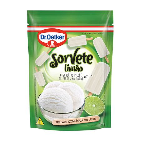 SORVETE DR OETKER 150G LIMAO