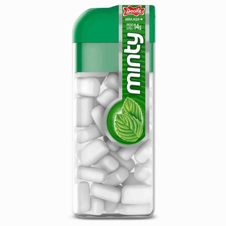Pastilha docile mini minty hortel 14g
