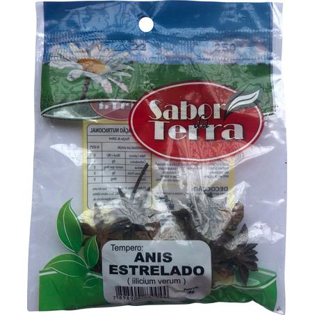 Anis estrelado sabor da terra 8g