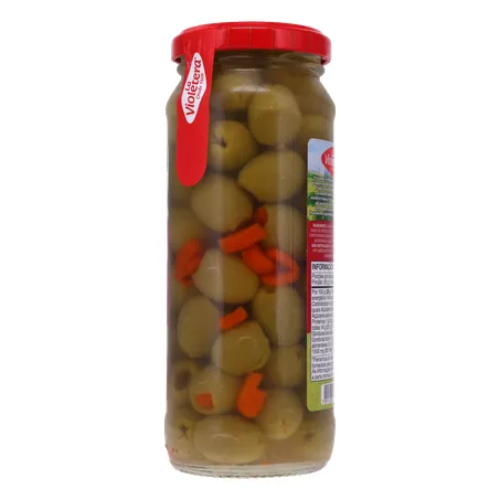 Azeitona Verde La Violetera Pasta de Pimentão Vidro 200G 360-20