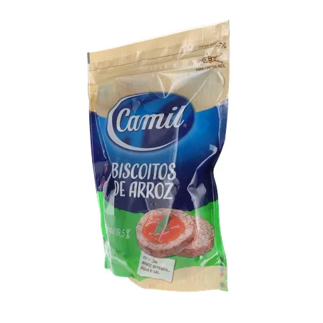 Biscoito de Arroz Camil Integral 150g 360-3