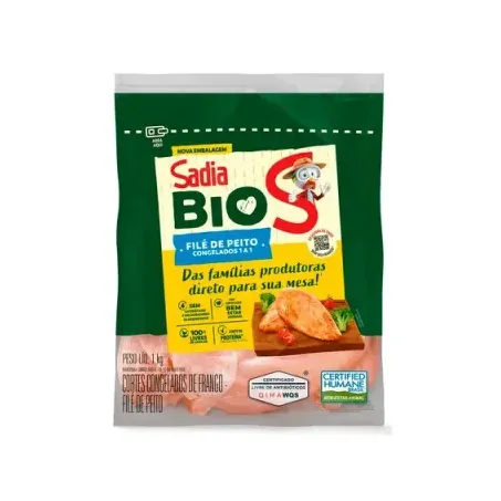 Filé de Peito Frango Sadia Bio 1kg
