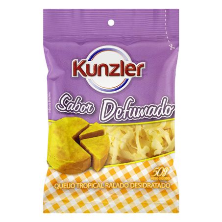 QUEIJO TROPICAL RALADO DEFUMADO KUNZLER