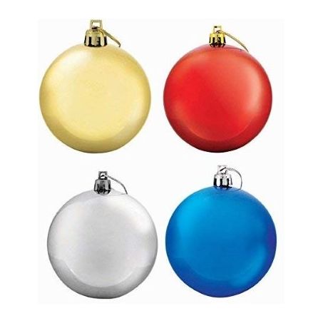 Bola natal brilhante 2cm yangzi c/12