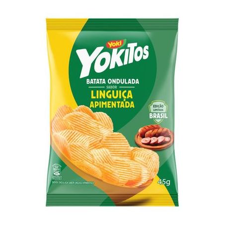 Yokitos batata ondulada apimentada yoki 45 g