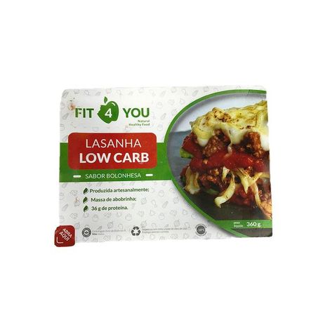 Lasanha Bolonhesa Low Carb 