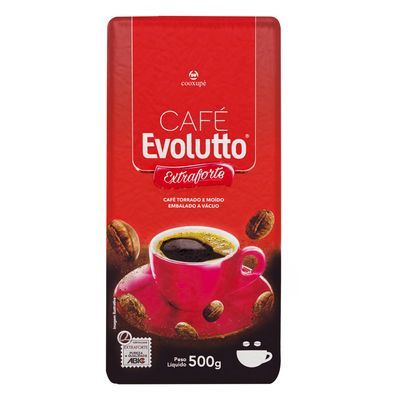 Café moído extraforte vácuo evolutto 500g