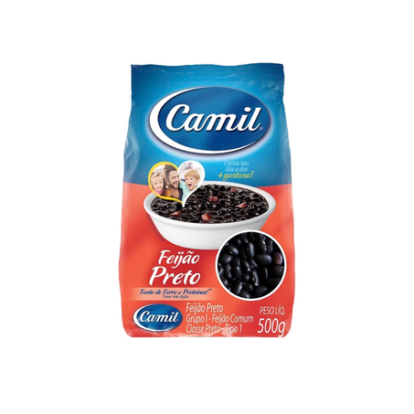 Feijao camil preto 500g