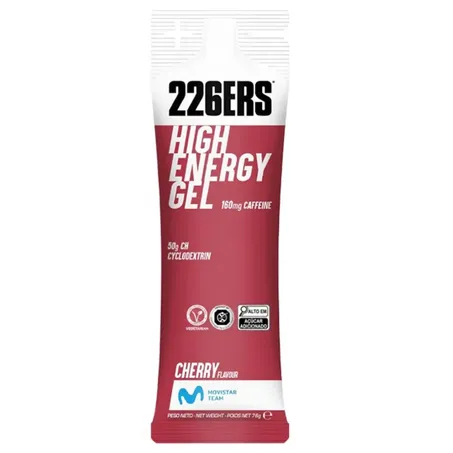 226ERS High Energy Gel Cereja 76g