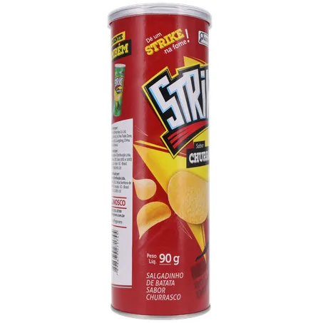 SALGADINHO BATATA STRIKE CHURRASCO POTE 90G 360-31