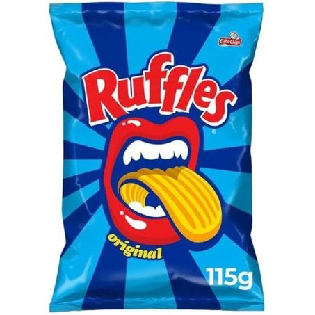 SALGADINHO CHIPS RUFFLES ORIGINAL Pacote 115 G 