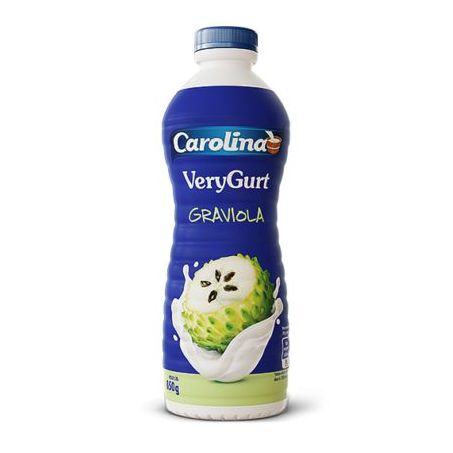 Iogurte Carolina Very Gurt Graviola Garrafa 850G