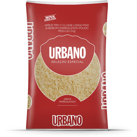 Arroz Urbano 5kg - Parboilizado