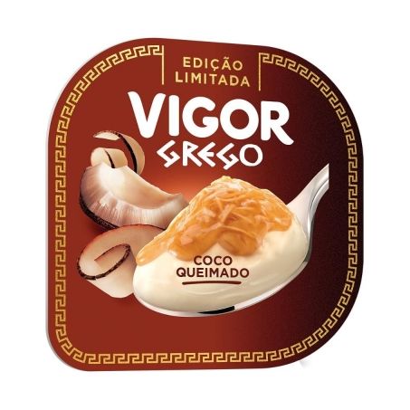 IOGURTE VIGOR GREGO CALDA COCO QUEIMADO 100GR