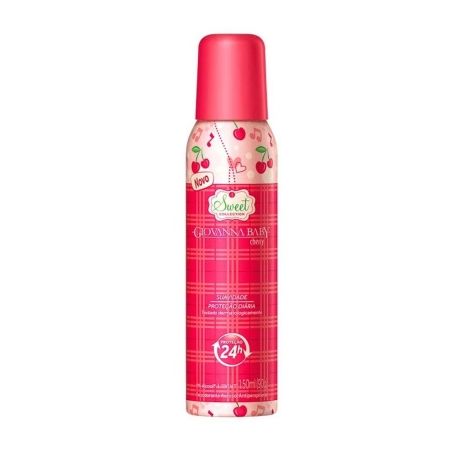 Desodorante Aerosol Giovanna Baby 150ml Cherry
