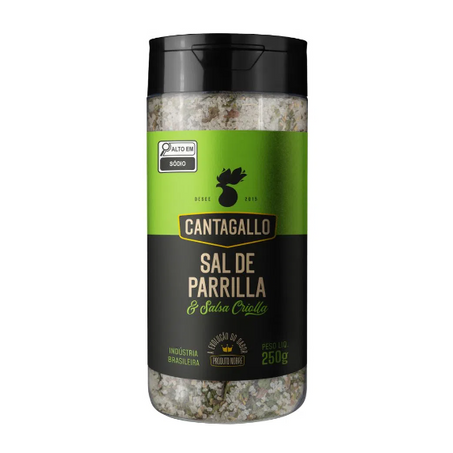 Sal de parrilla cantagallo 250g salsa cr