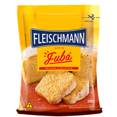 Bolo fleischmann fuba 390g