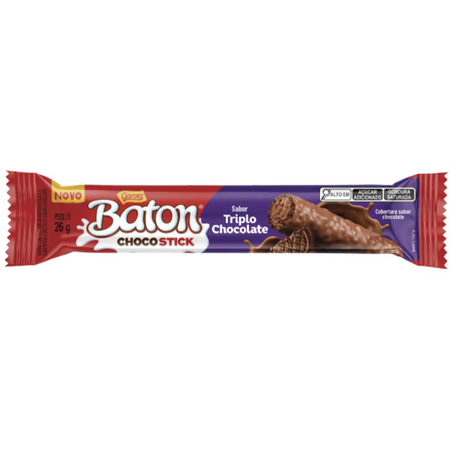CHOCOLATE BATON CHOCOSTICK TRIPLO CHOCOLATE 26G