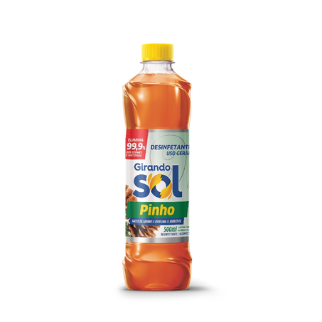 DESINFETANTE GIRANDO SOL PINHO 500ML