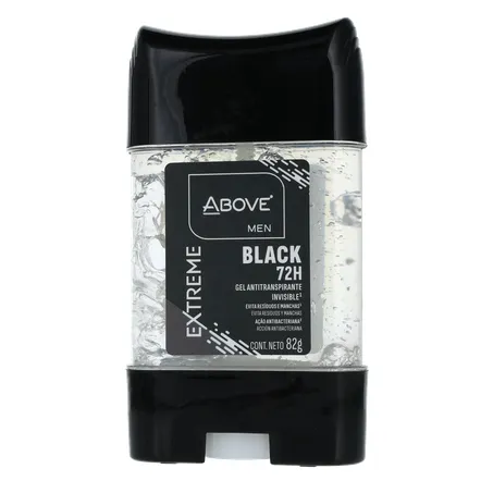 Antitranspirante em Gel Above Extreme Black 72H 82G 360-1