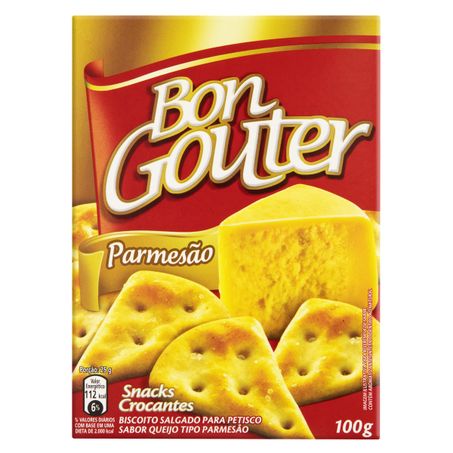 BISCOITO QUEIJO PARMESÃO BON GOUTER