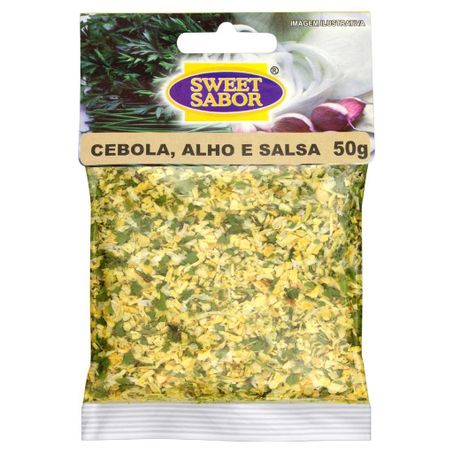 Cebola Alho Salsa Sweet Sabor 40g 
