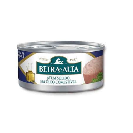 Atum beira alta solido oleo comest 170gr
