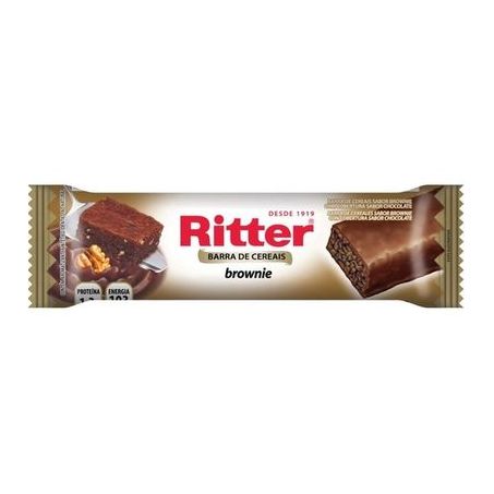 Cereal em barra Ritter brownie 25g